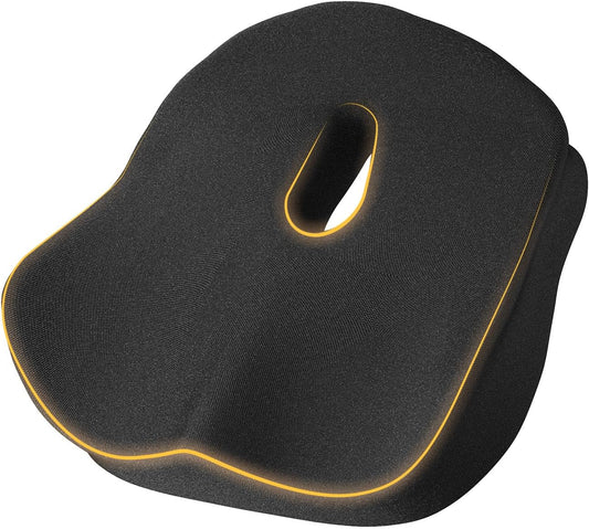 Memory Foam Seat Cushion – Tailbone & Sciatica Relief
