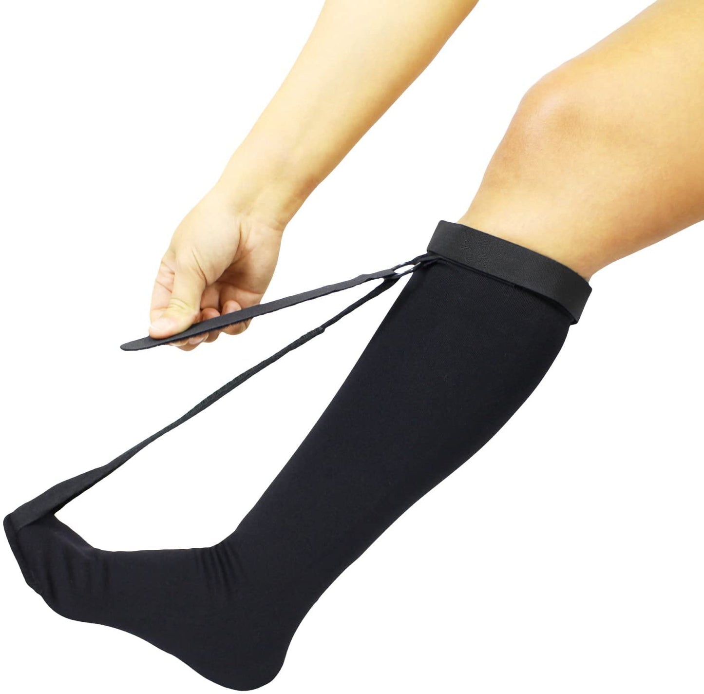 Plantar Fasciitis Night Foot Strap — Adjustable Stretch Sock for Heel & Arch Pain Relief